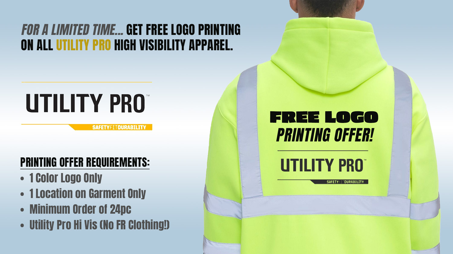 Utility Pro Printing Offer